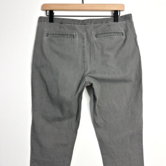 ATM Enzyme Wash Slim Pants Gray - Picture 5 of 7
